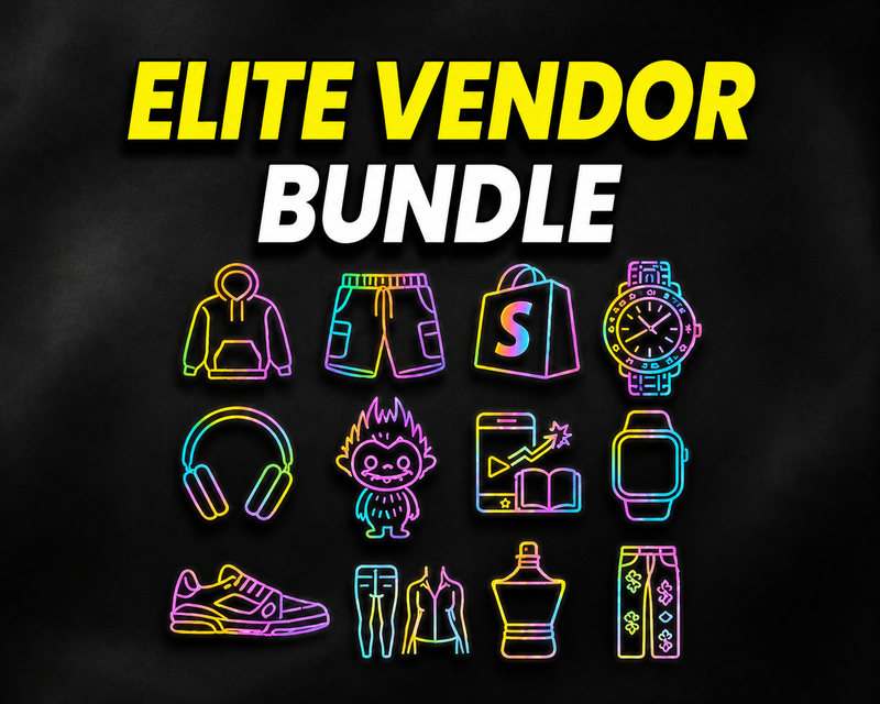 ELITE Vendor Bundle (ALL VENDORS INCLUDED, OVER 25)